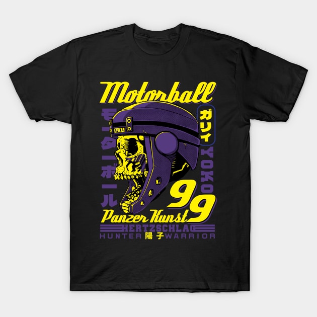 Motorball 99 T-Shirt by Krobilad